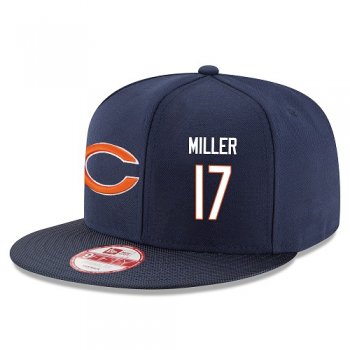 NFL Chicago Bears #17 Anthony Miller Snapback Adjustable Stitched Player Hat - Navy Blue Snapbacks/Hats/Caps