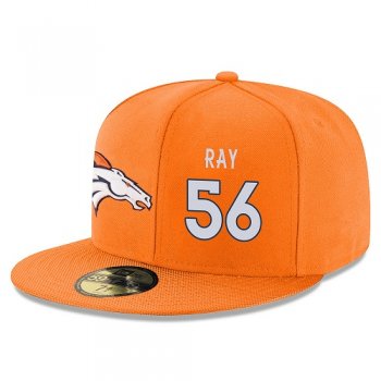 NFL Denver Broncos #56 Shane Ray Snapback Adjustable Stitched Player Hat - Orange/White Snapbacks/Hats/Caps