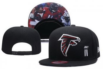 NFL Atlanta Falcons #11 Julio Jones Snapback Stitched Hat Black Snapbacks/Hats/Caps