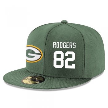 NFL Green Bay Packers #82 Richard Rodgers Snapback Adjustable Stitched Player Hat - Green/White Snapbacks/Hats/Caps