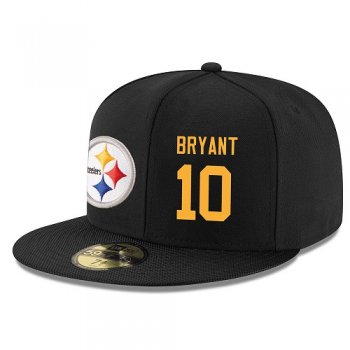 NFL Pittsburgh Steelers #10 Martavis Bryant Snapback Adjustable Stitched Player Rush Hat - Black/Gold Snapbacks/Hats/Caps