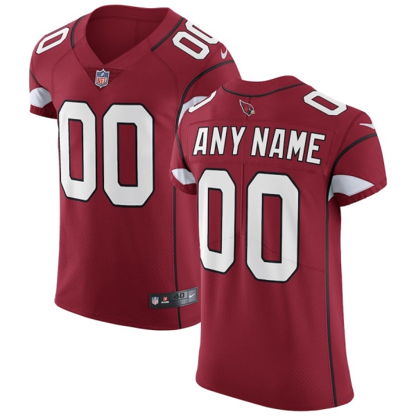 Men's Arizona Cardinals Cardinal Vapor Untouchable Custom Elite NFL Stitched Jersey