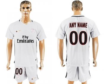 Paris Saint-Germain Personalized Sec Away Soccer Club Jersey