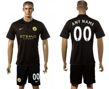 Manchester City Personalized Away Soccer Club Jersey