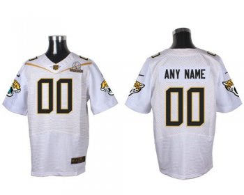 Nike Jacksonville Jaguars Customized White 2016 Pro Bowl Men's Stitched NFL Elite Jersey