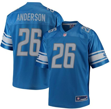 Men's Detroit Lions #26 C.J. Anderson Inverted Legend Jersey