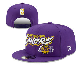 Los Angeles Lakers Snapback Ajustable Cap Hat YD 20-04-07-05