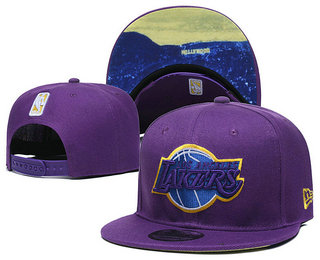 Los Angeles Lakers Snapback Ajustable Cap Hat YD 20-04-07-18