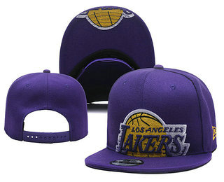 Men's Los Angeles Lakers Snapback Ajustable Cap Hat 3