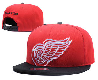 Detroit Red Wings Snapback Ajustable Cap Hat GS 1