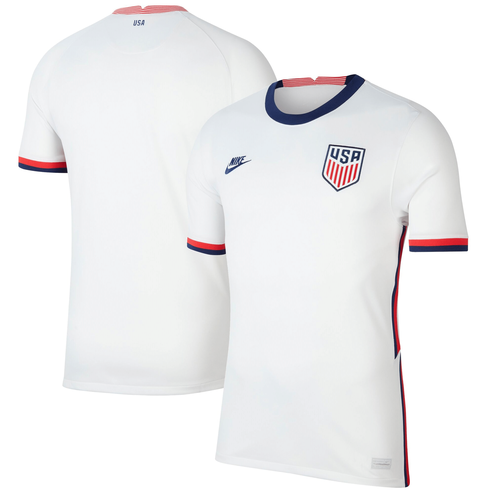 USA National Team 2022 Qatar World Cup White Home Men Jersey