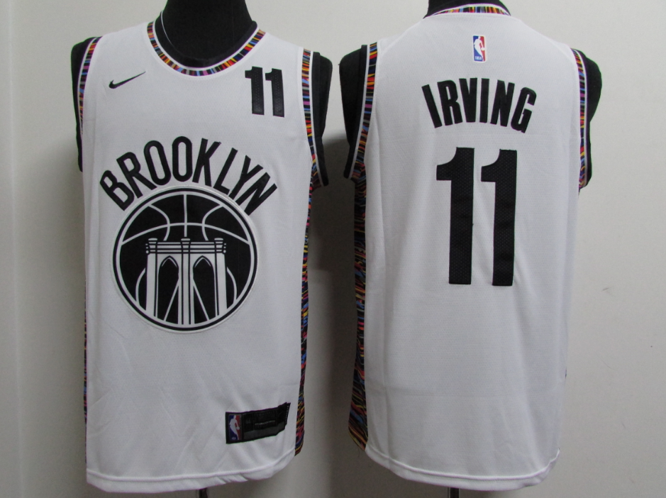 Nets 11 Kyrie Irving White 2020-2021 City Edition Nike Swingman Jersey.jpeg