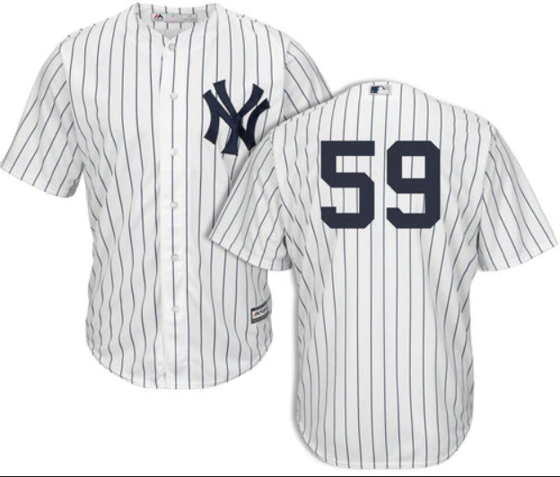 Luke Voit New York Yankees Home Player Jersey by Majestic