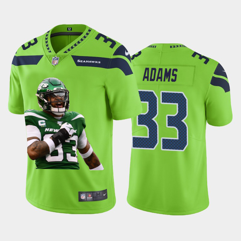 Seattle Seahawks #33 Jamal Adams Nike Team Hero 1 Vapor Limited NFL Jersey Green