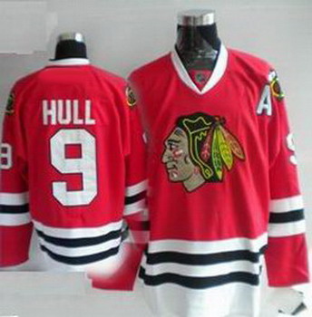 jersey Chicago Blackhawks 9 HULL red kids jerseys For Sale