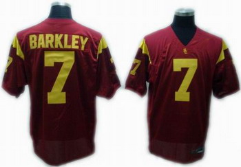 USC Trojans 7 Barkley RED NCAA Jerseys