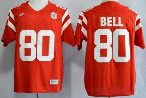 Nebraska Cornhuskers 80 Kenny Bell Red College Football NCAA Jersey