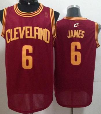 Cleveland Cavaliers 6 LeBron James Red Revolution 30 NBA Jerseys