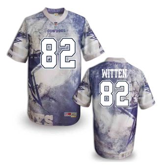 Nike Dallas Cowboys #82 Jason Witten Fanatical Version NFL Jerseys (3)