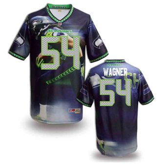 Nike Seattle Seahawks #54 Bobby Wagner Fanatical Version NFL Jerseys (6)