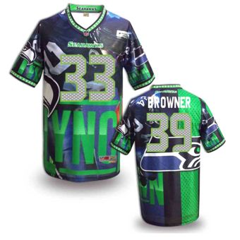 Nike Seattle Seahawks #33 Christine Michael Fanatical Version NFL Jerseys (3)