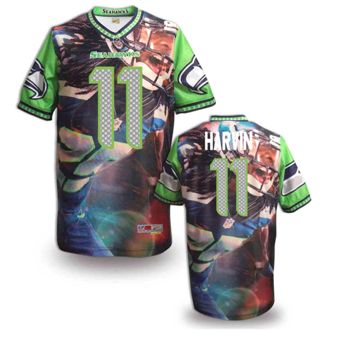 Nike Seattle Seahawks 11 Percy Harvin Fanatical Version NFL Jerseys (11)