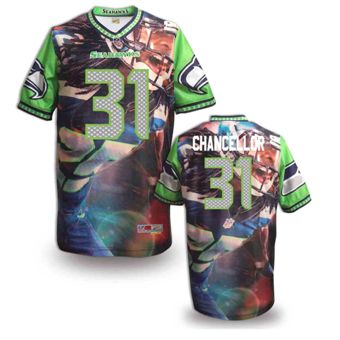 Nike Seattle Seahawks 31 Kam Chancellor Fanatical Version NFL Jerseys (2)