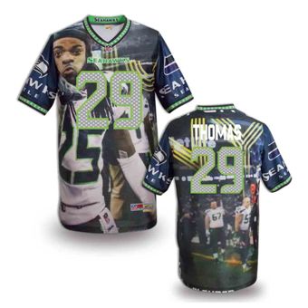 Nike Seattle Seahawks 29 Earl Thomas Fanatical Version NFL Jerseys (9)