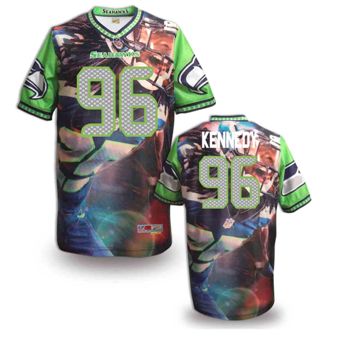 Nike Seattle Seahawks 96 Kennedy Fanatical Version NFL Jerseys (2)