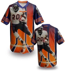 Nike Chicago Bears Blank Fanatical Version NFL Jerseys-0011