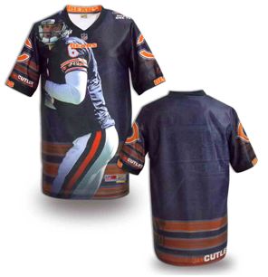 Nike Chicago Bears Blank Fanatical Version NFL Jerseys-0014