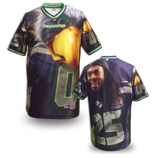 Nike Seattle Seahawks Blank Fanatical Version NFL Jerseys-005