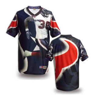 Nike Houston Texans Blank Fanatical Version NFL Jerseys-0010