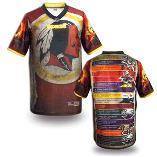 Nike Washington Redskins Blank Fanatical Version NFL Jerseys-0012