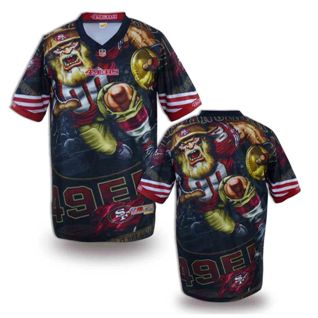 Nike San Francisco 49ers Blank Fanatical Version NFL Jerseys -002