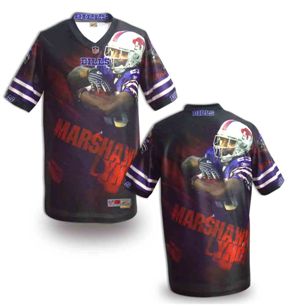 Nike Buffalo Bills Blank Fanatical Version NFL Jerseys-003