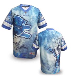 Nike Detroit Lions Blank Fanatical Version NFL Jerseys-002