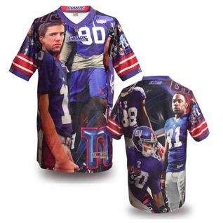 Nike New York Giants Blank Fanatical Version NFL Jerseys-004