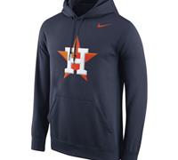 Houston Astros Nike Logo Performance Navy Pullover MLB Hoodie