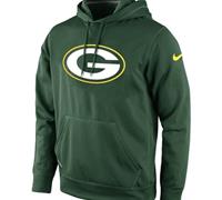 Green Bay Packers Nike Green KO Logo Essential Hoodie