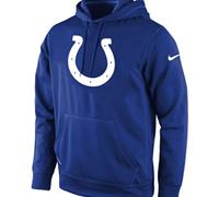 Indianapolis Colts Nike Royal Blue KO Logo Essential Hoodie