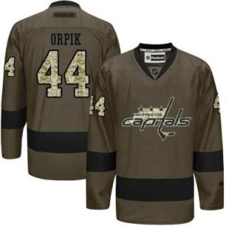 Washington Capitals #44 Brooks Orpik Green Salute To Service Men's Stitched Reebok NHL Jerseys