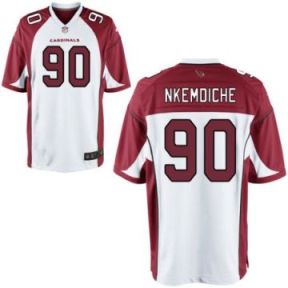 Men's Arizona Cardinals #90 Robert Nkemdiche Nike White NFL Game Jersey