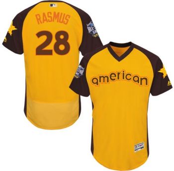 Mens Houston Astros #28 Colby Rasmus 2016 All-Stars Home Run Derby Flexbase Baseball Jersey