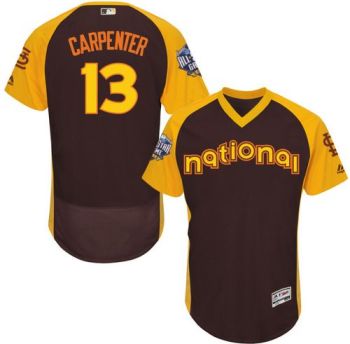 Mens St Louis Cardinals #13 Matt Carpenter 2016 All-Stars Home Run Derby Flexbase Baseball Jersey