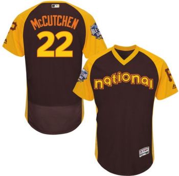 Mens Pittsburgh Pirates #22 Andrew McCutchen 2016 All-Stars Home Run Derby Flexbase Baseball Jersey