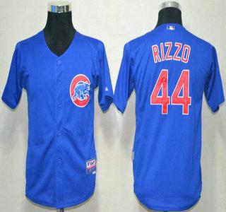 Kids Chicago Cubs 44 Anthony Rizzo Blue MLB Jersey Cheap