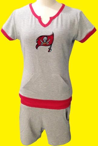 Cheap Women Nike Tampa Bay Buccaneers Grey NFL Sport Suit