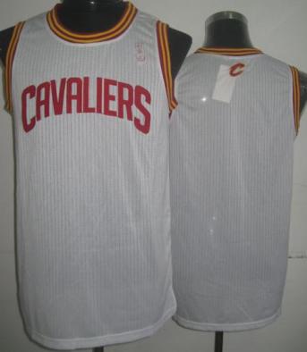 Cleveland Cavaliers Blank White Revolution 30 NBA Jerseys Cheap