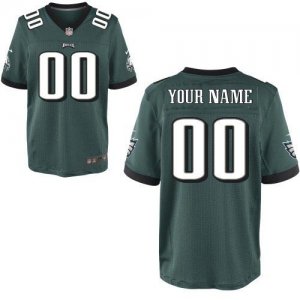 Nike Philadelphia Eagles Customized Elite Team Color Green Nike NFL Jerseys Cheap